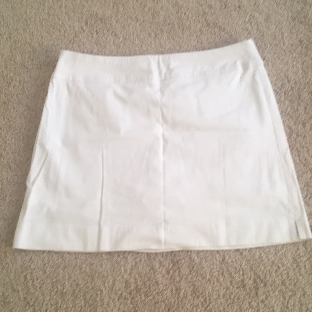 Short White Skirt